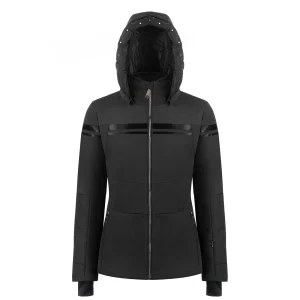 online boutique Sortie 😍 Sports Dhivers Femme Poivre Blanc Veste De Ski/snow Poivre Blanc Stretch Ski Jacket 0804 Black Femme NOIR 👍 9