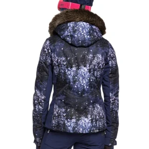 De gros 🤩 Ski Alpin Femme Roxy Roxy Snowstorm Plus Blouson Ski Femme BLEU 🌟 Livraison gratuite 9