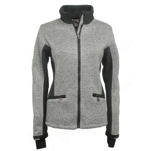 De gros 😀 Mode- Lifestyle Femme Peak Mountain Blouson Polaire Femme Atmos GRIS 😀 outlet soldes 14