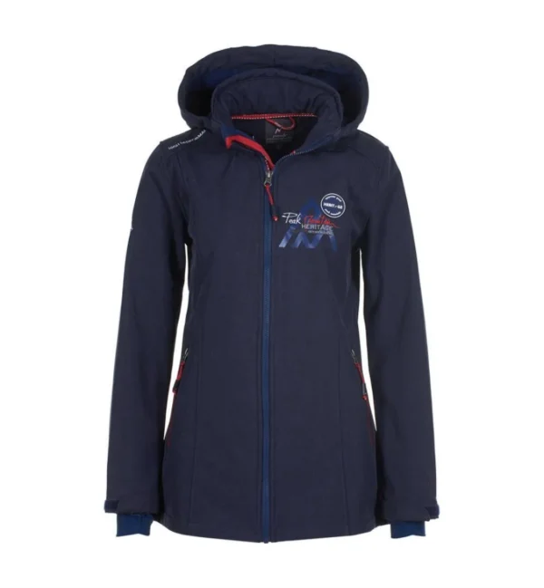 Nouveau 🎉 Ski Femme Peak Mountain Blouson Softshell Femme Amont VERT 🎉 magasin en ligne france 4