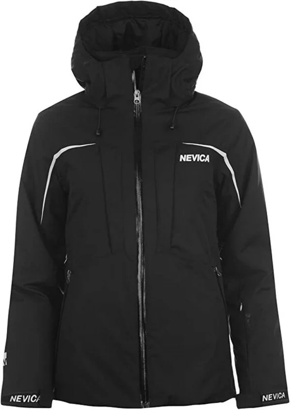 Tout neuf 😉 Ski Femme Nevica Veste De Ski Femme Nevica Vail Noire Et Blanche NOIR ❤️ prix pas cher 3