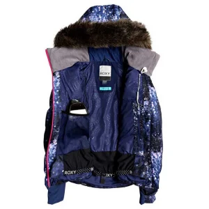 De gros 🤩 Ski Alpin Femme Roxy Roxy Snowstorm Plus Blouson Ski Femme BLEU 🌟 Livraison gratuite 11