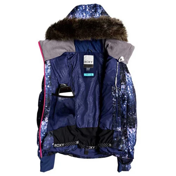 De gros 🤩 Ski Alpin Femme Roxy Roxy Snowstorm Plus Blouson Ski Femme BLEU 🌟 Livraison gratuite 4