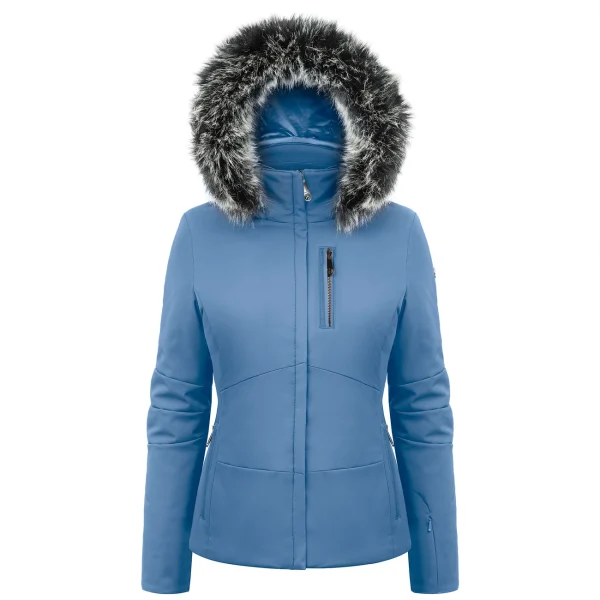 vente luxe pas cher Vente flash 😉 Sports Dhivers Femme Poivre Blanc Veste De Ski/snow Poivre Blanc Stretch Ski Jacket 0802 Twilight Blue Femme BLEU 😍 3