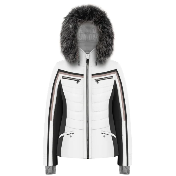 Vente flash ⌛ Sports Dhivers Femme Poivre Blanc Veste De Ski/snow Poivre Blanc Ski Jacket 1002 Multico White Femme BLANC ⌛ Authenticité garantie 4