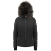 nouvelle saison Acheter 😀 Sports Dhivers Femme Poivre Blanc Veste De Ski/snow Poivre Blanc Stretch Ski Jacket 0800 Fancy Black Femme NOIR ❤️ 20