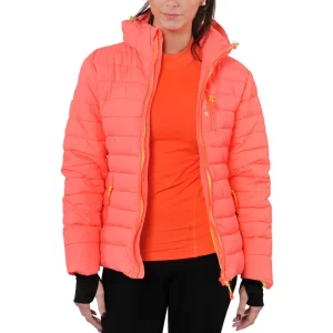 marques de renommée Meilleur prix 💯 Ski Alpin Femme Peak Mountain Peak Mountain – Doudoune Femme Aptis-corail ORANGE ⌛ 14