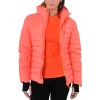 marques de renommée Meilleur prix 💯 Ski Alpin Femme Peak Mountain Peak Mountain – Doudoune Femme Aptis-corail ORANGE ⌛ 20