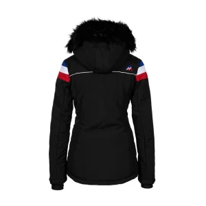 Meilleure vente ⭐ Ski Femme Peak Mountain Doudoune De Ski Femme Ampion NOIR 🎁 en ligne 14