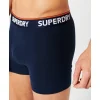 marque pas cher Le moins cher 👏 Mode- Lifestyle Homme Superdry Superdry Classic Boxer Pack 3 Boxer Homme BLEU ⌛ 20