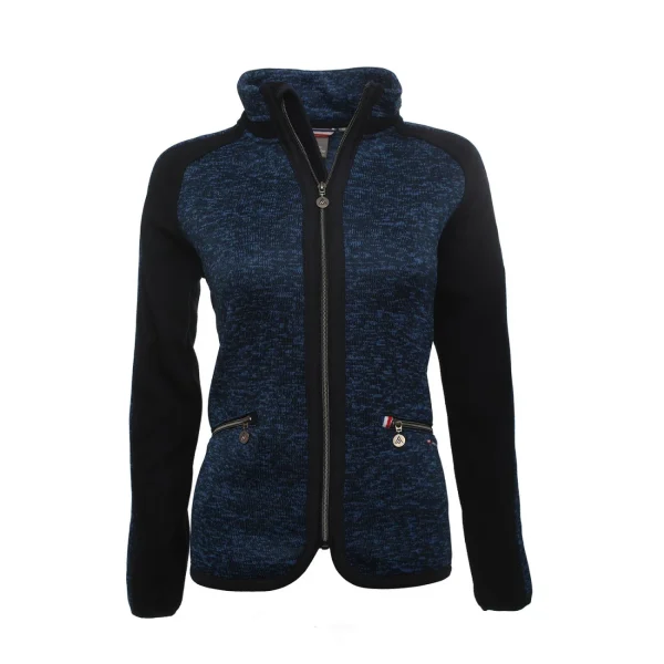 soldes pas cher Promo 🧨 Mode- Lifestyle Femme Peak Mountain Blouson Polaire Femme Asphere BLEU 🤩 4