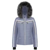 Top 10 ✨ Sports Dhivers Femme Poivre Blanc Veste De Ski/snow Poivre Blanc Ski Jacket 1002 Multico Shadow Blue Femme BLEU 🛒 à prix imbattables 22