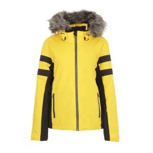 De gros ⭐ Ski Femme Peak Mountain Blouson De Ski Femme Ancelle JAUNE 🎁 Prix très abordable 12