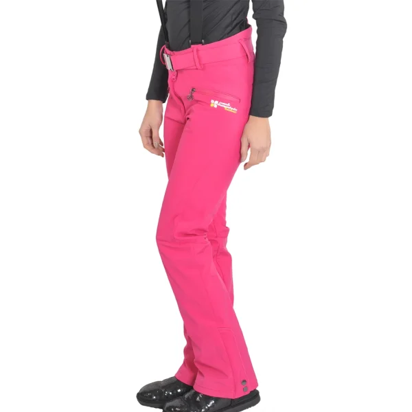 Budget 🎉 Ski Alpin Femme Peak Mountain Peak Mountain – Pantalon De Ski Afuzzi-fushia ROSE 😍 qualité d’originales 3