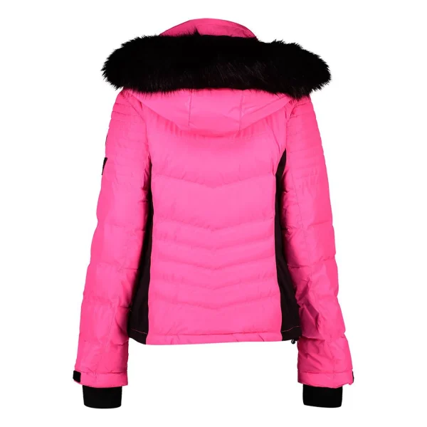 guranteed de qualité Vente flash 😉 Ski Alpin Femme Superdry Superdry Luxe Snow Puffer Doudoune Ski Femme ROSE 🧨 5