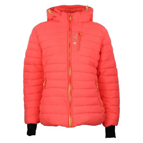 marques de renommée Meilleur prix 💯 Ski Alpin Femme Peak Mountain Peak Mountain – Doudoune Femme Aptis-corail ORANGE ⌛ 3