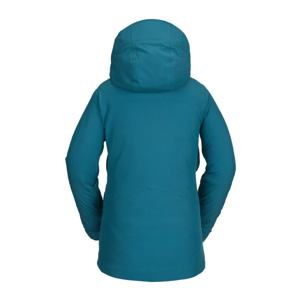 qualité supérieure Meilleure affaire 😍 Sports Dhivers Femme Volcom Veste De Ski/snow Volcom Shelter 3d Stretch Bleu Femme BLEU 🔔 4