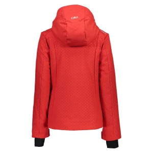 en ligne vente Meilleure affaire 😍 Ski Femme Cmp 👩 Woman Jacket Zip Hood ROUGE ✔️ 14