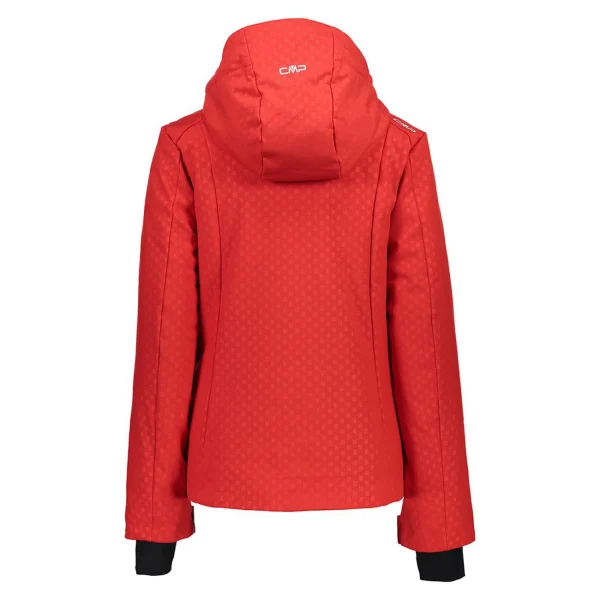 en ligne vente Meilleure affaire 😍 Ski Femme Cmp 👩 Woman Jacket Zip Hood ROUGE ✔️ 5