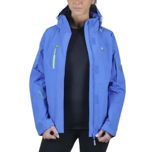 Promo 😍 Ski Femme Peak Mountain Parka De Ski Femme Alani BLEU 🥰 Acheter 12