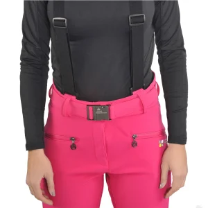 Budget 🎉 Ski Alpin Femme Peak Mountain Peak Mountain – Pantalon De Ski Afuzzi-fushia ROSE 😍 qualité d’originales 12