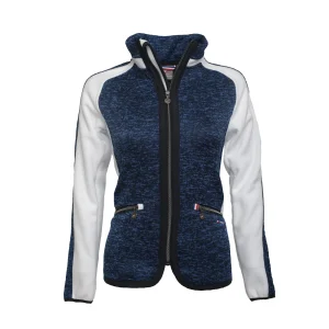 soldes pas cher Promo 🧨 Mode- Lifestyle Femme Peak Mountain Blouson Polaire Femme Asphere BLEU 🤩 18